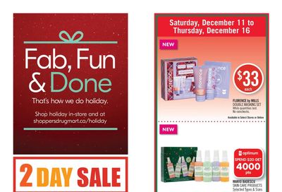 Shoppers Drug Mart (ON) Flyer December 11 to 16