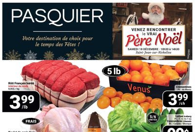 Pasquier Flyer December 9 to 15