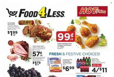 Food 4 Less (IN) Weekly Ad Flyer December 7 to December 14