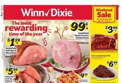 Winn Dixie (AL, FL, GA, LA) Weekly Ad Flyer December 7 to December 14