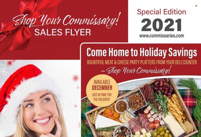 Commissary Weekly Ad Flyer December 8 to December 15