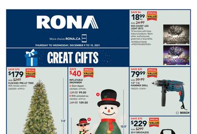 Rona (ON) Flyer December 9 to 15