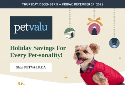Pet Valu Flyer December 9 to 24