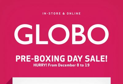 Globo Shoes Flyer December 8 to 19
