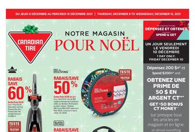 Canadian Tire (QC) Flyer December 9 to 15