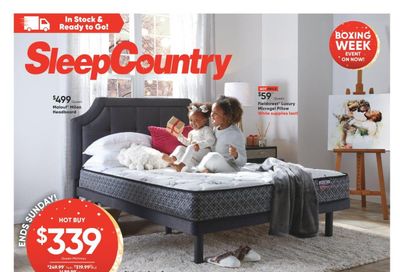 Sleep Country Flyer December 6 to 12