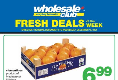 Wholesale Club (ON) Fresh Deals of the Week Flyer December 9 to 15