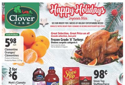 Clover Farm Flyer December 9 to 15