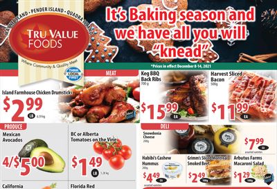 Tru Value Foods Flyer December 8 to 14