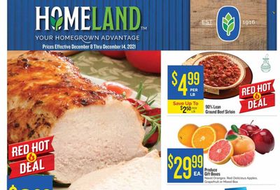 Homeland (OK, TX) Weekly Ad Flyer December 8 to December 15