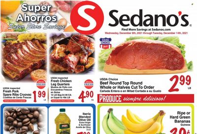 Sedano's (FL) Weekly Ad Flyer December 8 to December 15