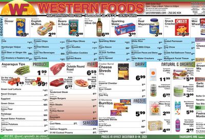 Western Foods Flyer December 8 to 14