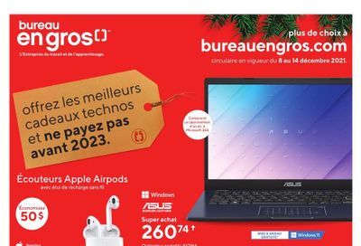 Bureau En Gros Flyer December 8 to 14