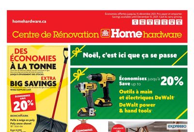 Home Hardware Building Centre (QC) Flyer December 9 to 15