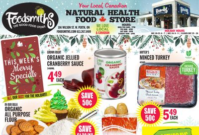 Foodsmiths Flyer December 9 to 16