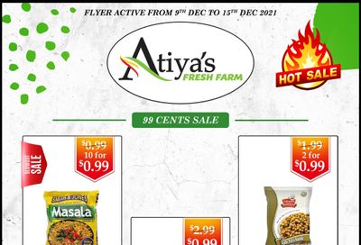 Atiya's Fresh Farm Flyer December 9 to 15