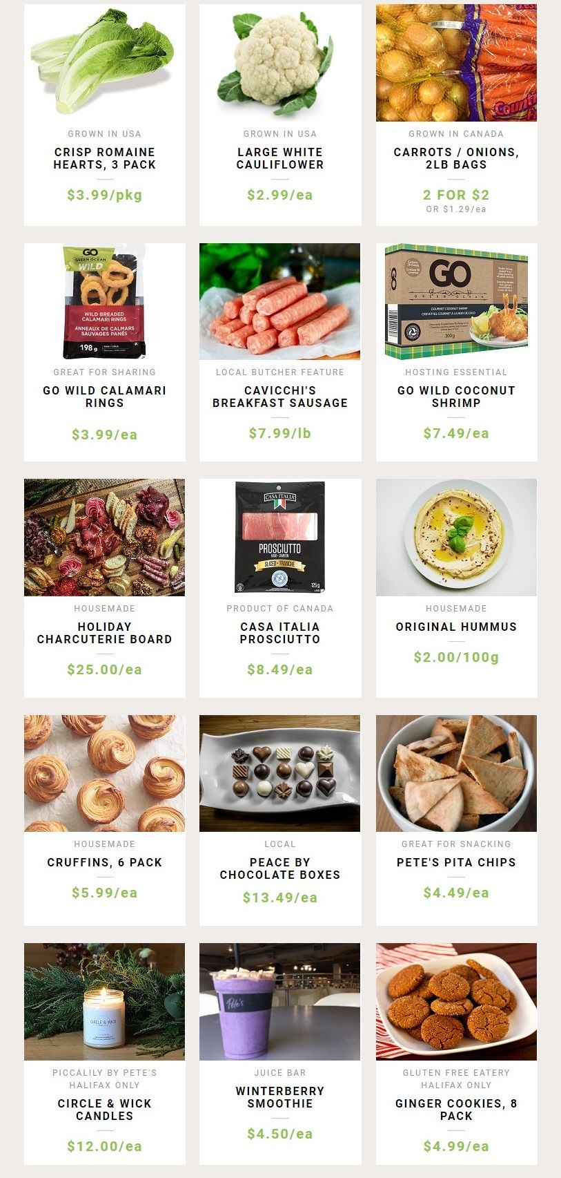 Pete's Fine Foods Flyer December 9 to 15