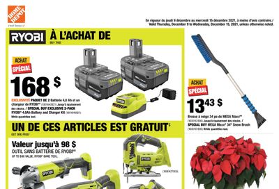 Home Depot (QC) Flyer December 9 to 15