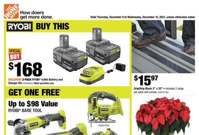 Home Depot (BC) Flyer December 9 to 15