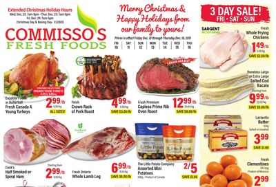 Commisso's Fresh Foods Flyer December 10 to 16