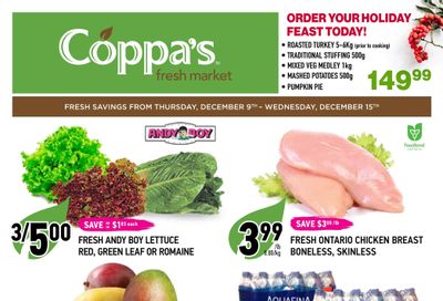 Coppa's Fresh Market Flyer December 9 to 15