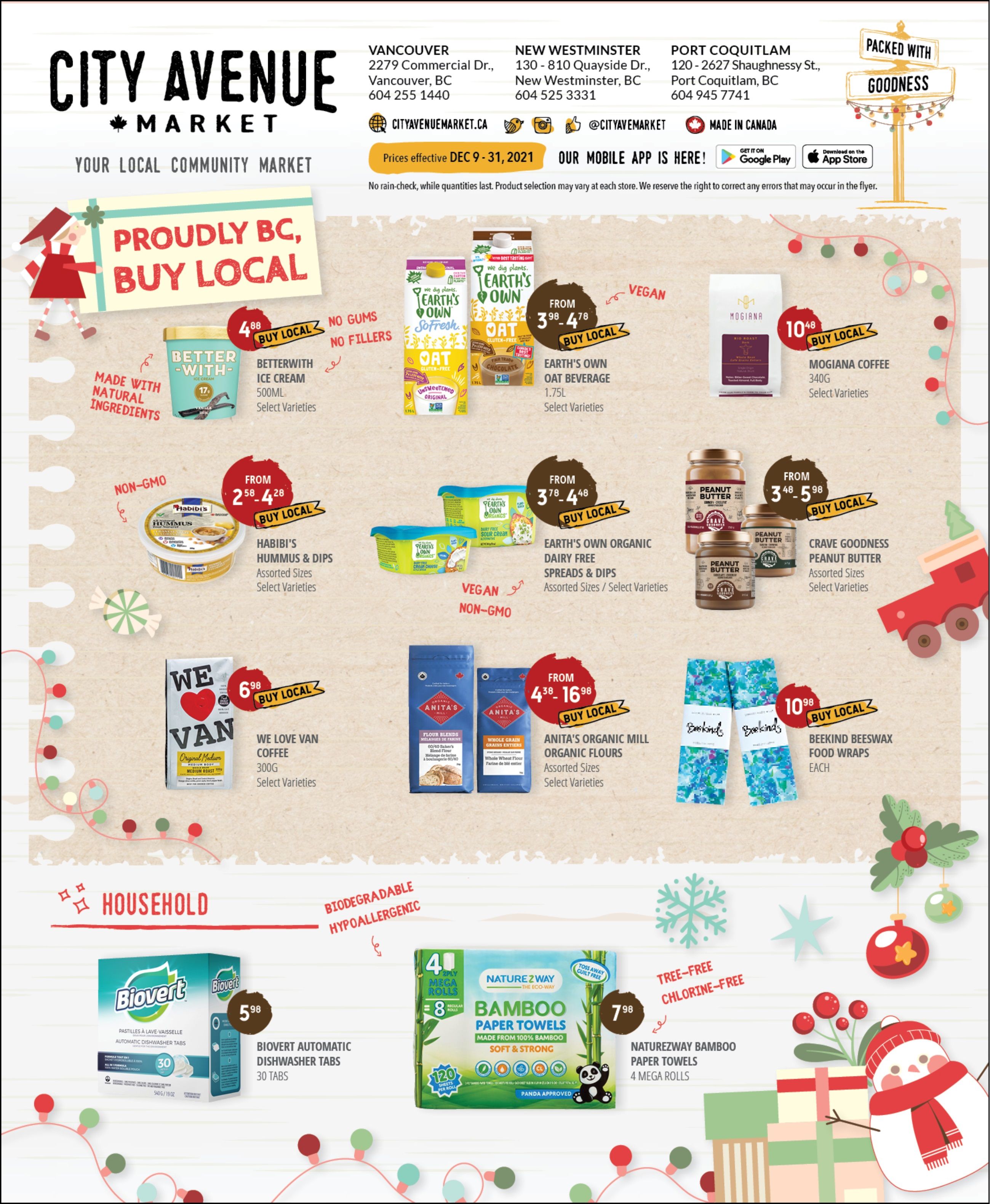 City Avenue Market Flyer December 9 to 31