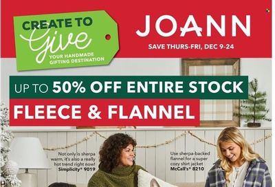 JOANN Weekly Ad Flyer December 9 to December 16