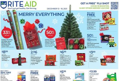 RITE AID Weekly Ad Flyer December 9 to December 16