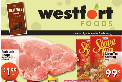 Westfort Foods Flyer December 10 to 16