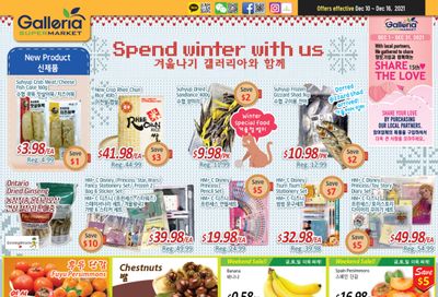 Galleria Supermarket Flyer December 10 to 16