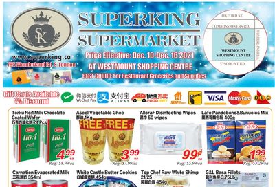 Superking Supermarket (London) Flyer December 10 to 16