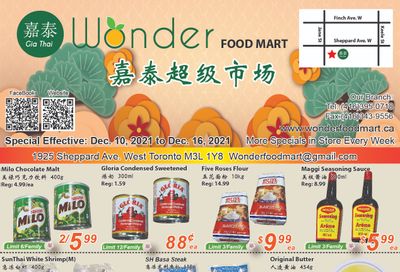 Wonder Food Mart Flyer December 10 to 16