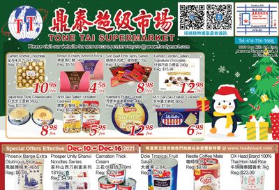 Tone Tai Supermarket Flyer December 10 to 16