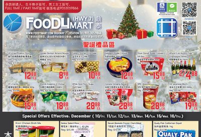 FoodyMart (HWY7) Flyer December 10 to 16