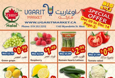 Ugarit Market Flyer December 9 to 14