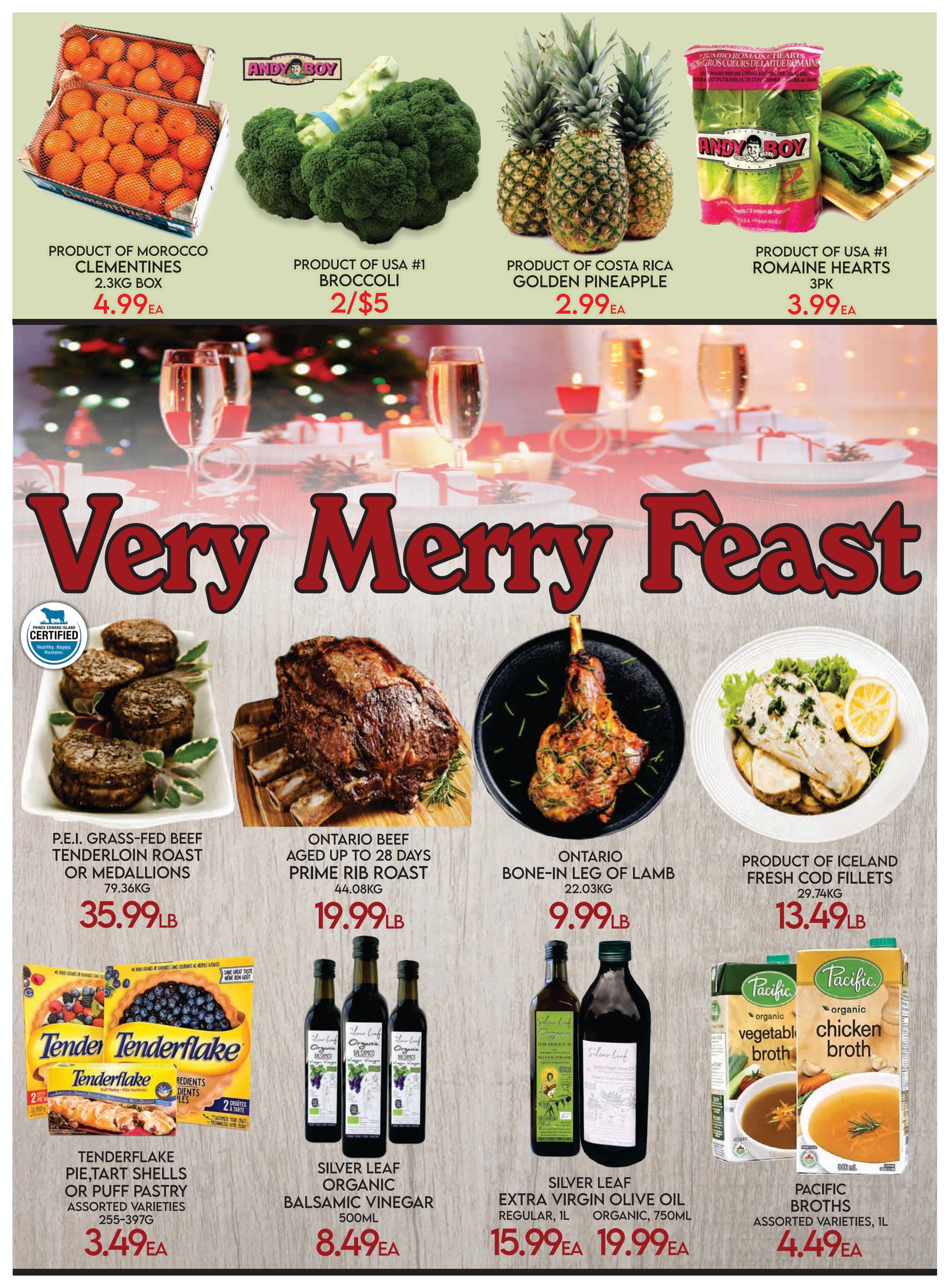 Fiesta Farms Flyer December 10 to 30