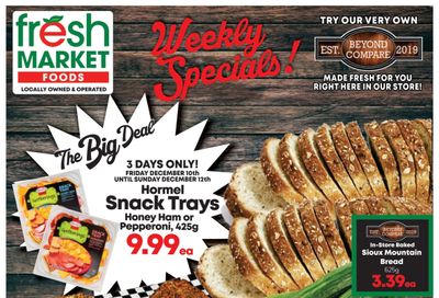 Fresh Market Foods Flyer December 10 to 16