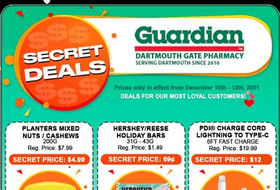 Guardian (Dartmouth Gate) Secret Deals Flyer December 10 to 13