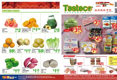 Tasteco Supermarket Flyer December 10 to 16