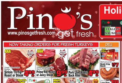Pino's Flyer December 11 to 17