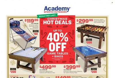 Academy Sports (AL, AR, GA, LA, MO, NC, SC, TN, TX) Weekly Ad Flyer December 12 to December 19