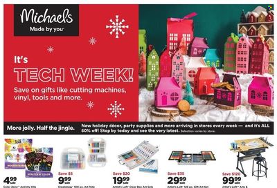 Michaels Weekly Ad Flyer December 12 to December 19