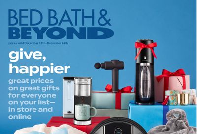 Bed Bath & Beyond Flyer December 13 to 24