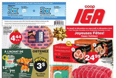 Coop IGA Flyer December 16 to 22