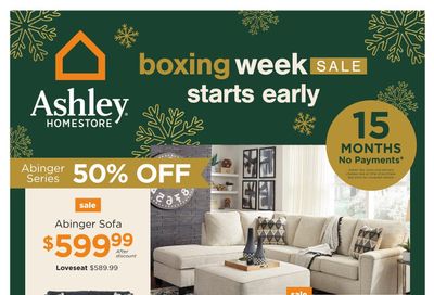 Ashley HomeStore (ON) Flyer December 15 to 23