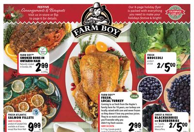 Farm Boy Flyer December 16 to 22