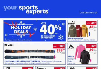 Sports Experts Flyer December 13 to 24