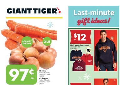 Giant Tiger (Atlantic) Flyer December 15 to 21