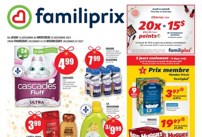 Familiprix Flyer December 16 to 22