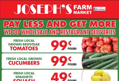 Joseph's Farm Market Flyer December 15 to 21